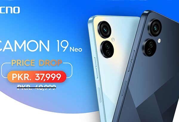 Tecno Camon 19 Neo Price in Pakistan