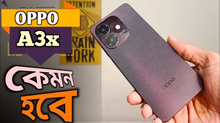 Oppo A3x Price in Bangladesh