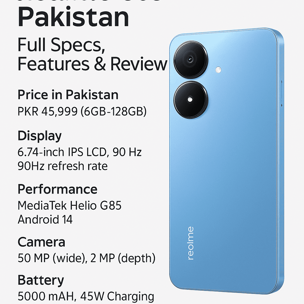 Realme C85 Price in Pakistan