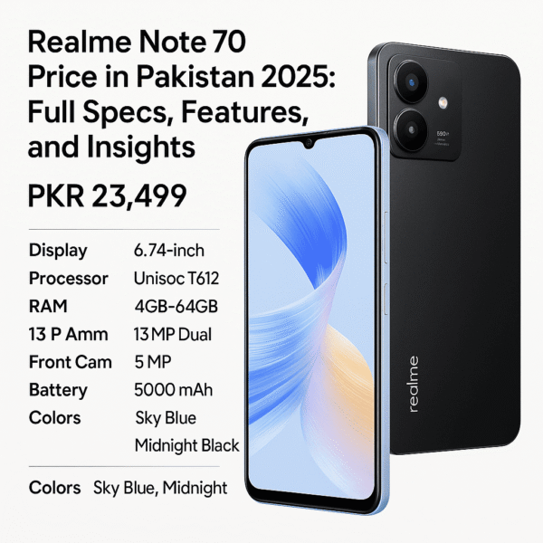 Realme Note 70 Price in Pakistan